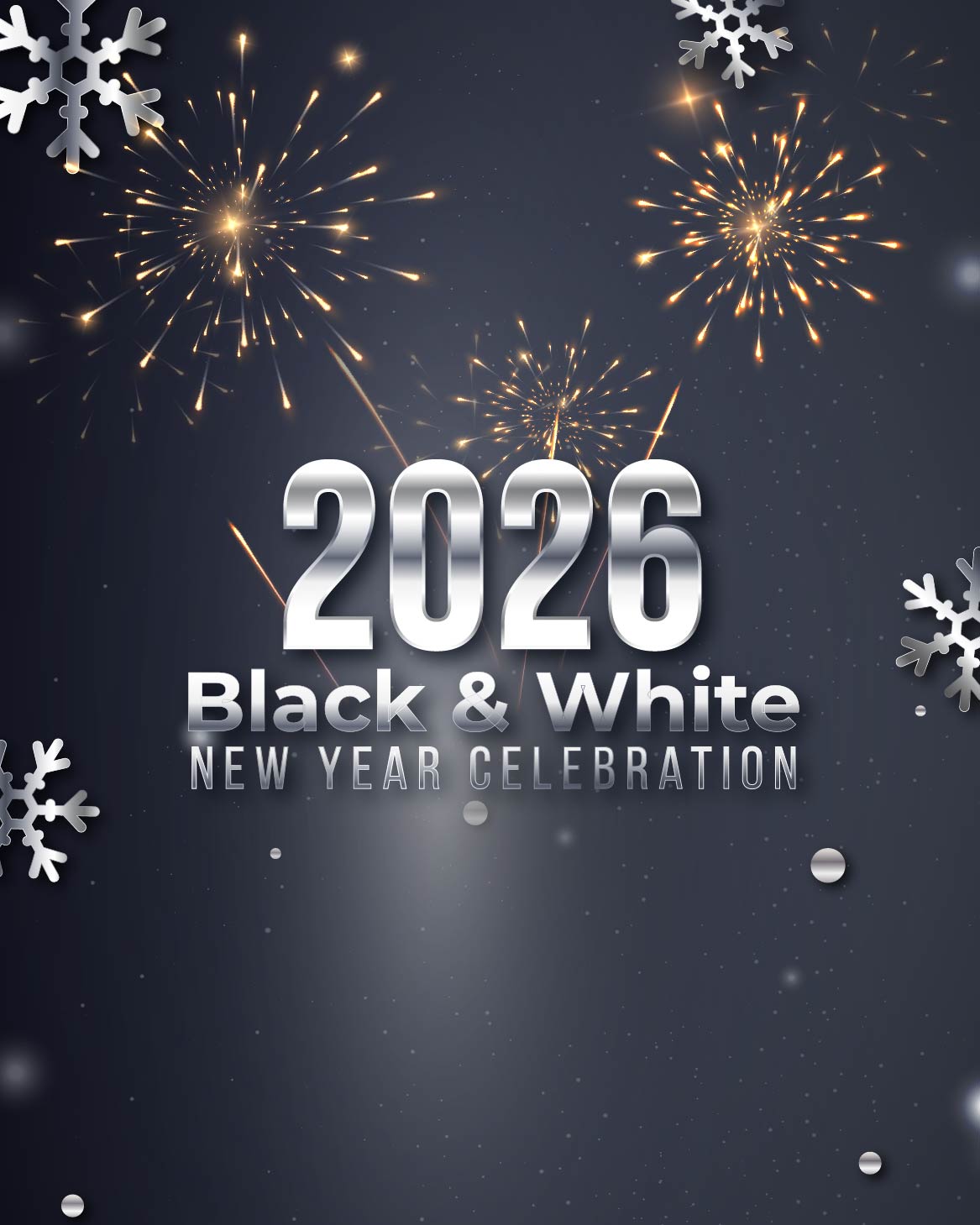Black & White New Year Package